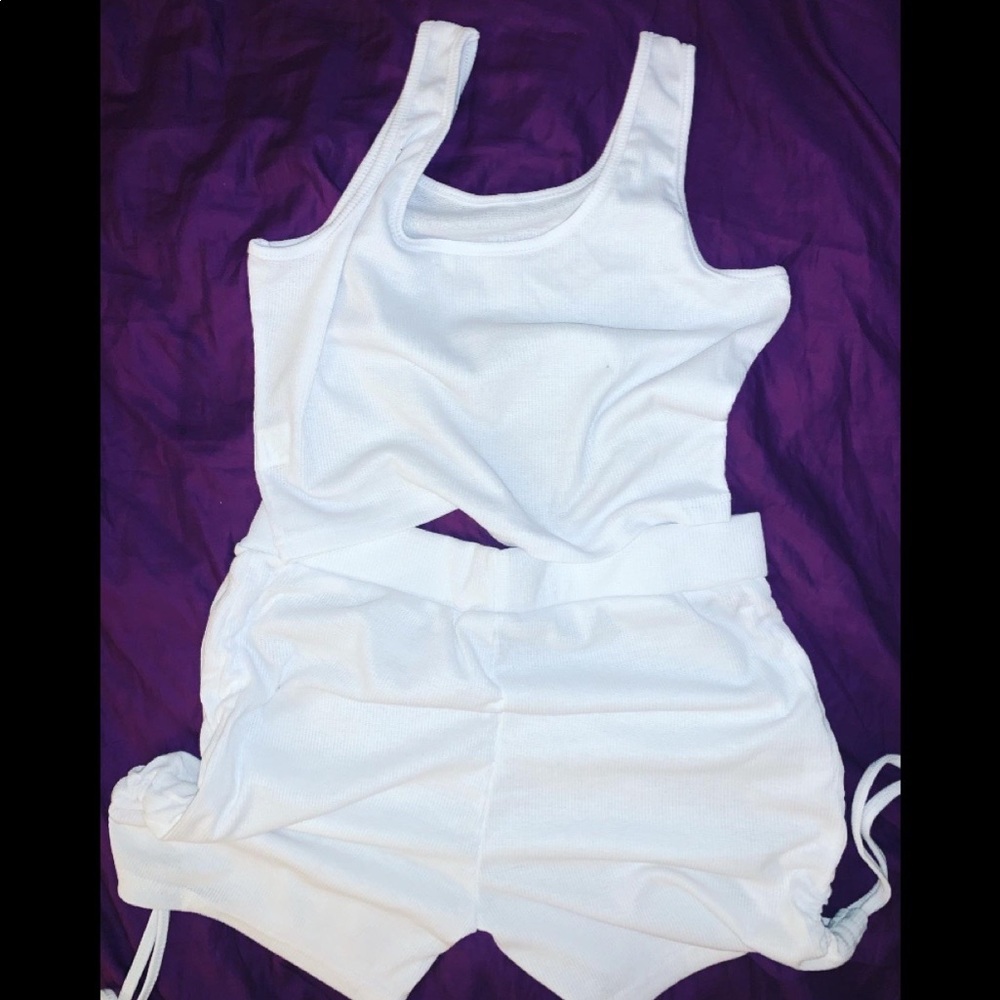 (NEW) Two Piece Ensemble Fun Wear Dress It Up or Down soft Fabric too!